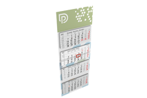 4-Monatskalender (Mehrblock) Recyclingpapier