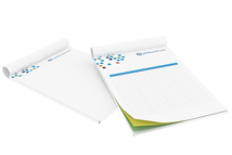 NCR pads with sheet divider