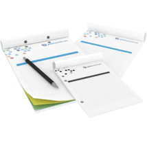 NCR pads without sheet divider