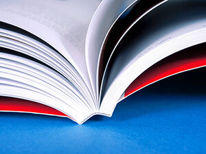 Print perfect bound brochures