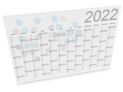 Calendrier annuel