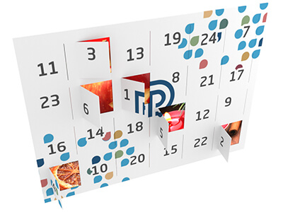 Imprimez vos calendriers de l'avent