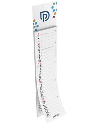 Impression rapide de calendriers muraux longs à bas prix