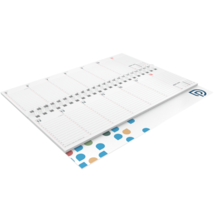Calendario da tavolo orizzontale