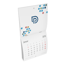 Wandkalender met nietjes